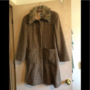 Vintage Mid-length Wool Coat